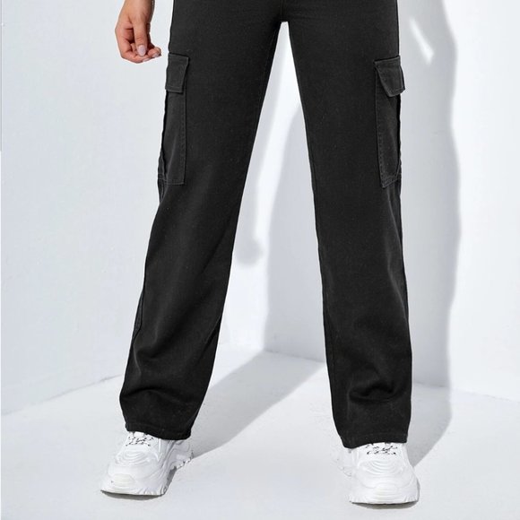 Cargo 4 Lyfe Pants BLACK - Picture 2 of 2